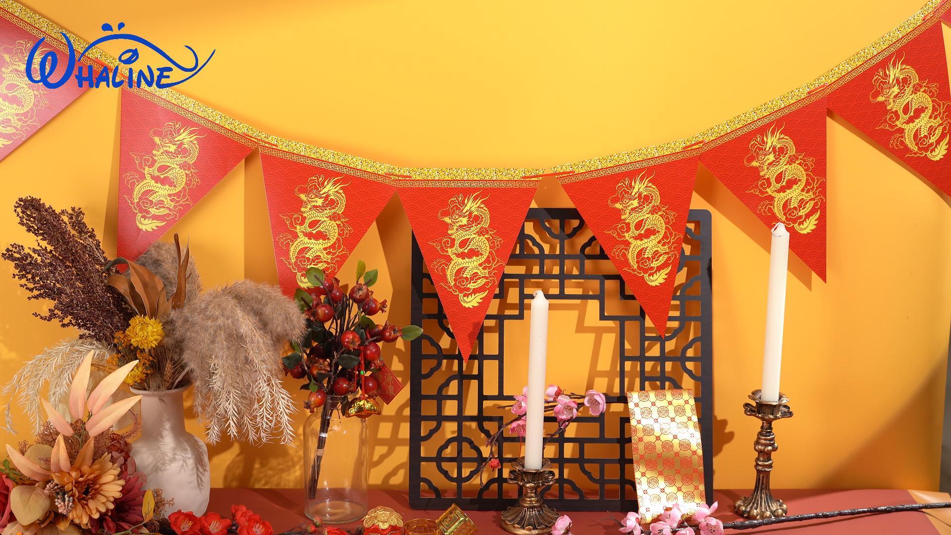 Amazon.com: Whaline 2026 Chinese New Year Decorations, 20pcs
